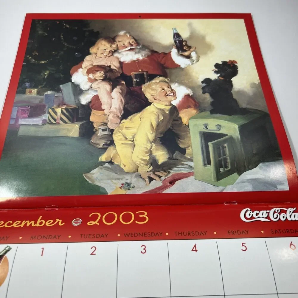 2003 Coca-Cola‎ Calendar Advertising Images From The Archives Collectible